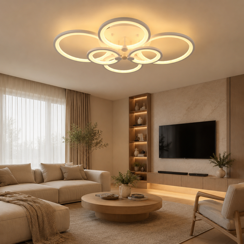 Illumina la tua casa con la Plafoniera LED dimmerabile Luma Aureo