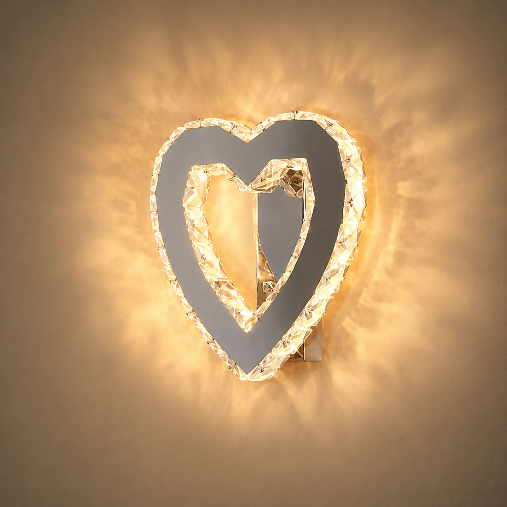 Applique LED a cuore Luma Amore – Illumina la tua vita con stile