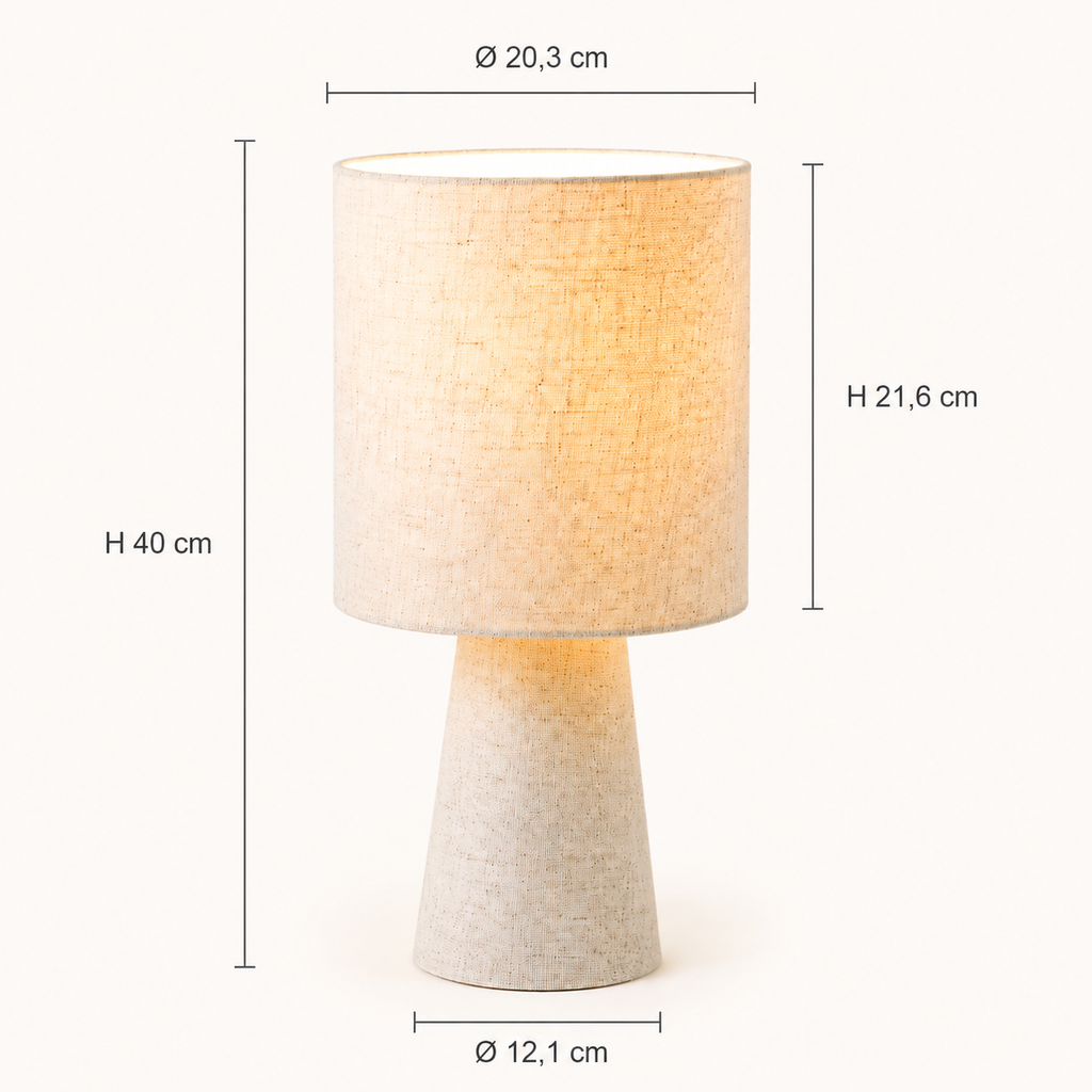 Lampada da tavolo Luma Bosco: Eleganza e Comfort per Ogni Ambiente