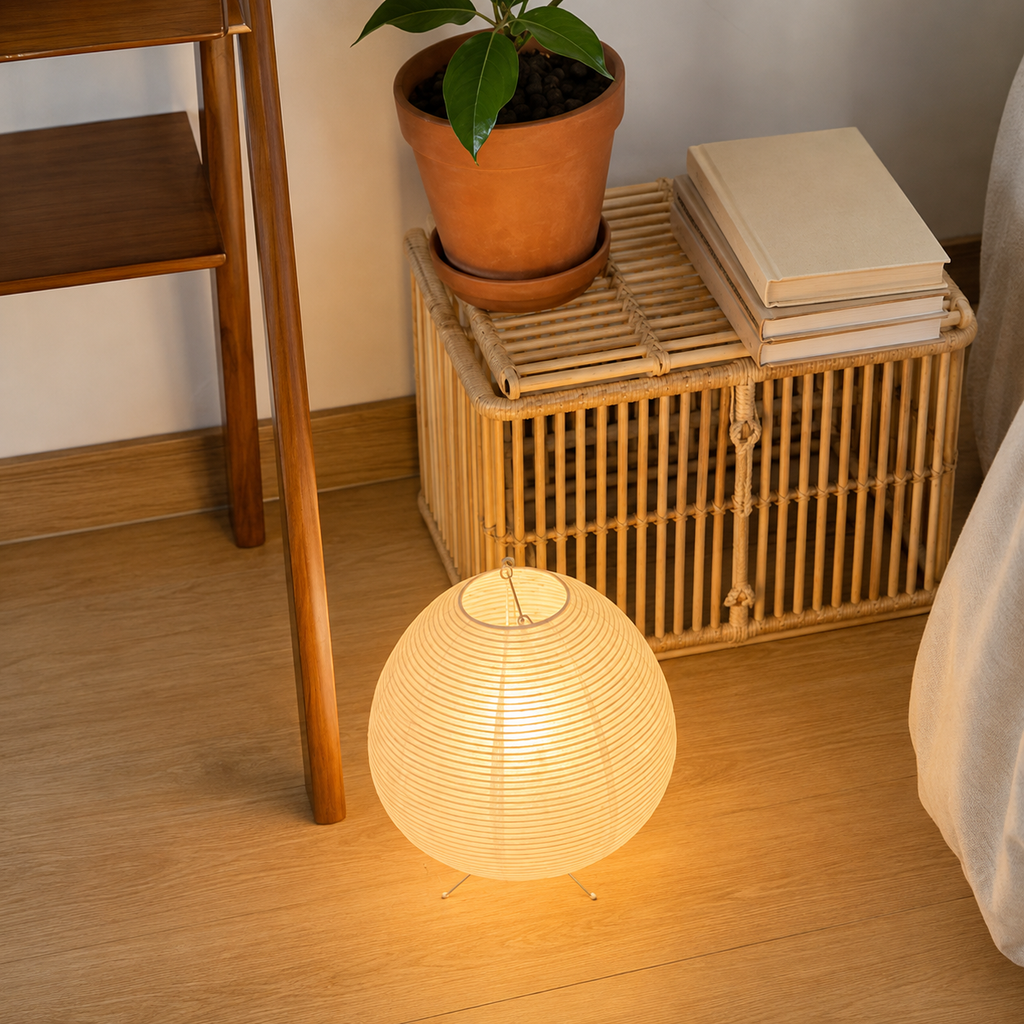 Lampada da tavolo  nordica illuminazione interna Wabi Sabi