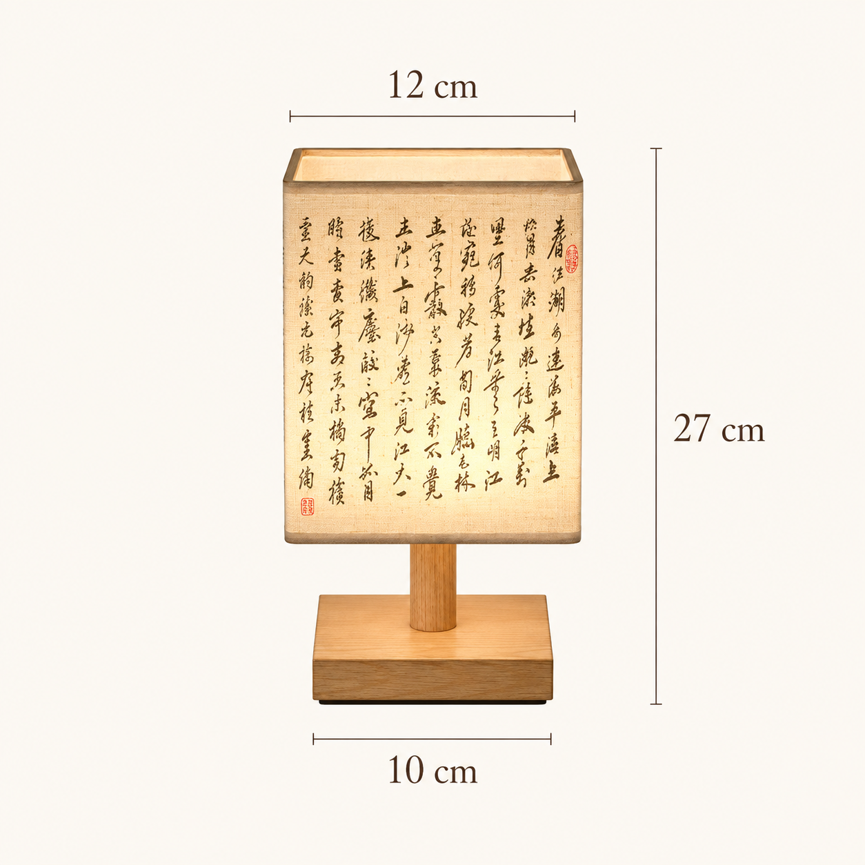 Luma Mori – Lampada da tavolo in stile giapponese