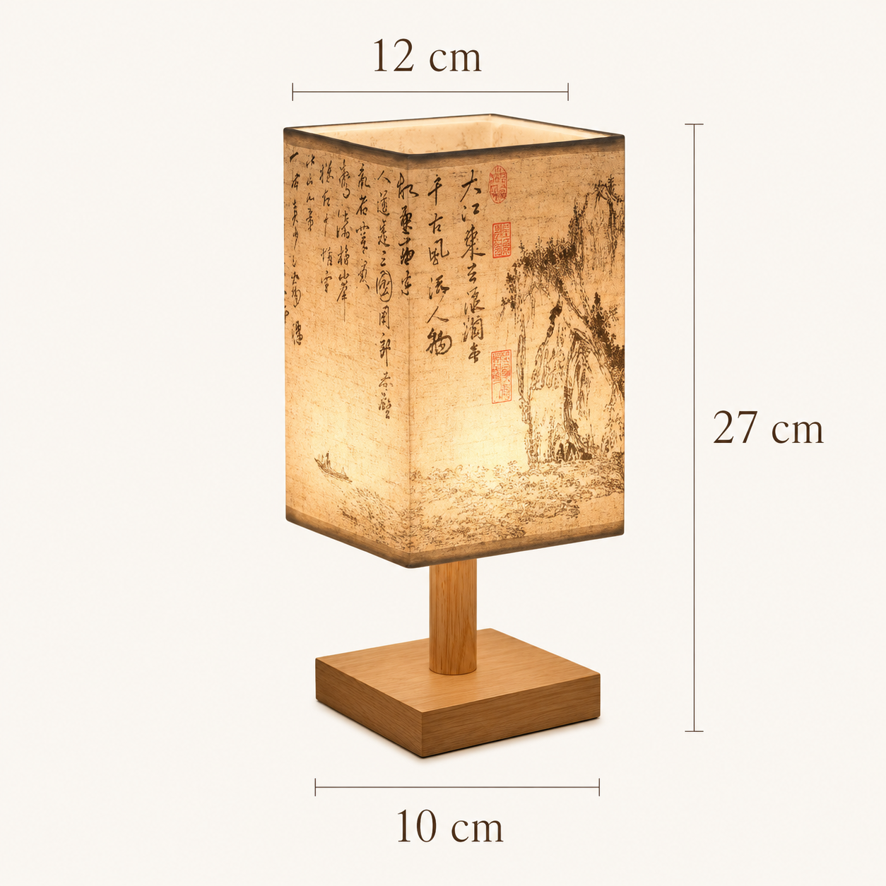 Luma Mori – Lampada da tavolo in stile giapponese