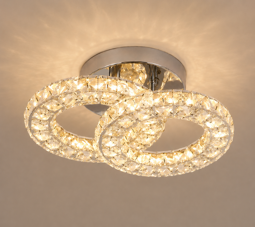 Luma Cristal – Plafoniera LED elegante per un'atmosfera raffinata