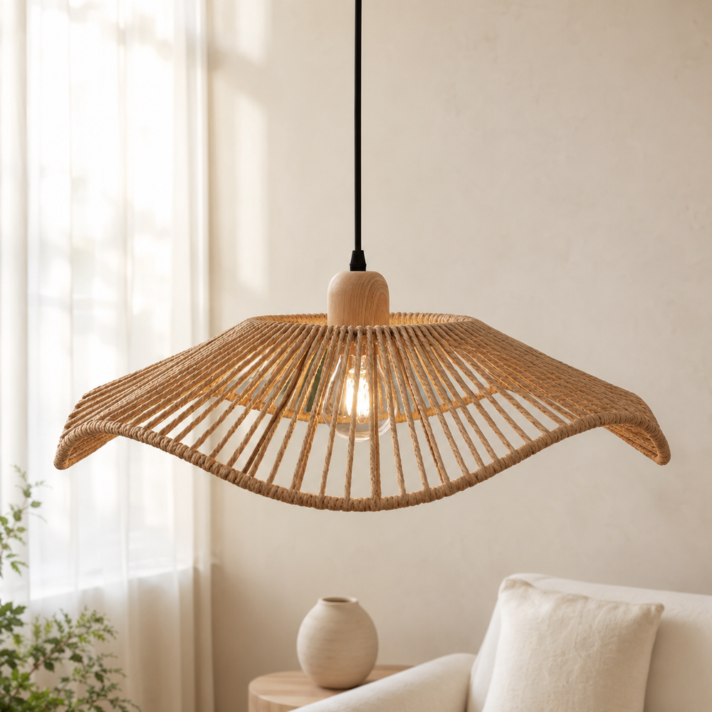 Luma Nido – Handwoven lampshade