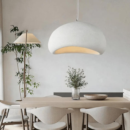 Lampadario appeso minimalista Wabi-Sabi in stile giapponese