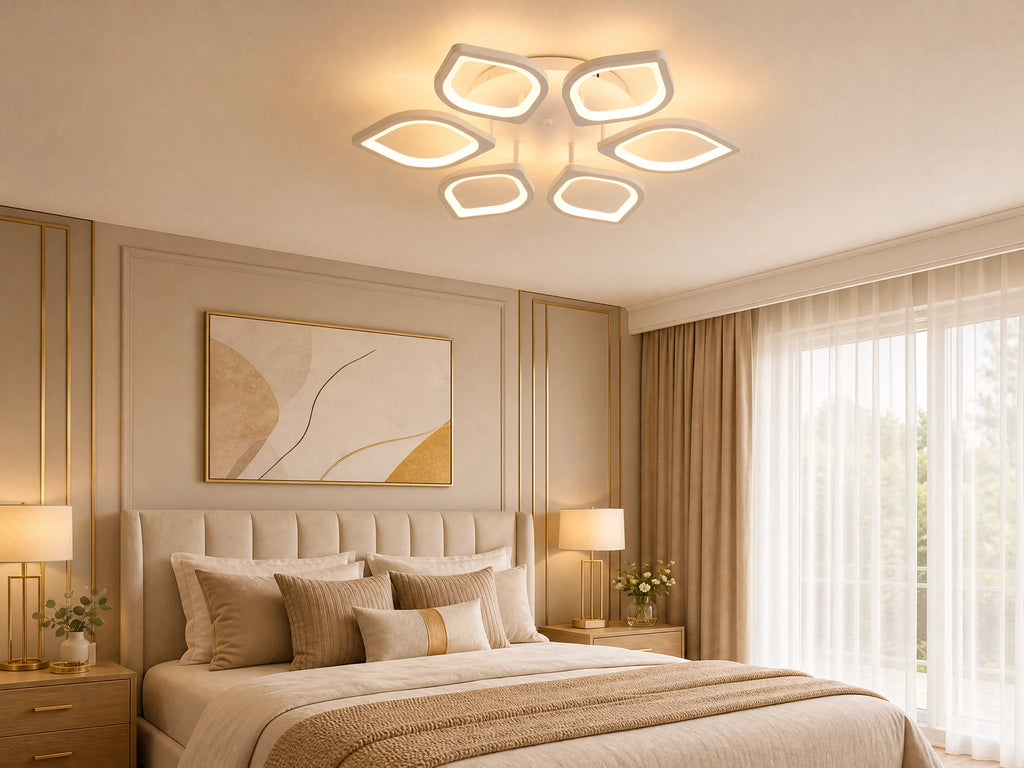 Luma Petalia – Plafoniera LED dimmerabile a 6 petali